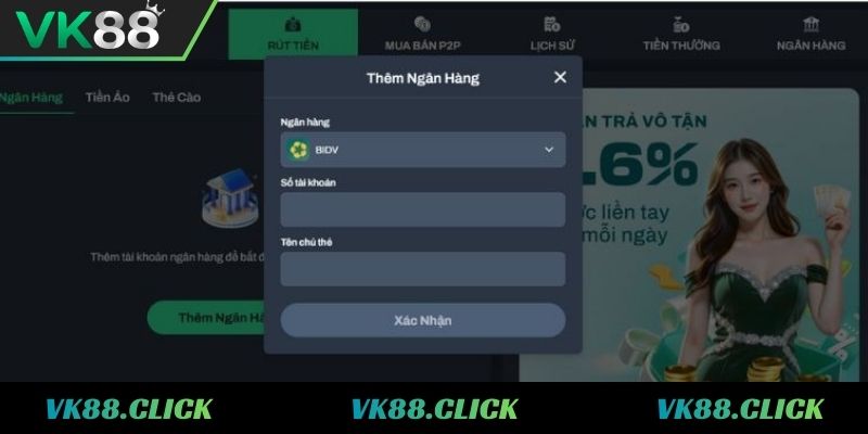 Hướng dẫn các bước rút tiền VK88 nhanh chóng