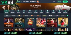 Tổng quan về hệ thống cược Live Casino VK88 