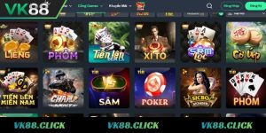  Tổng quan về kho game bài VK88 hấp dẫn 
