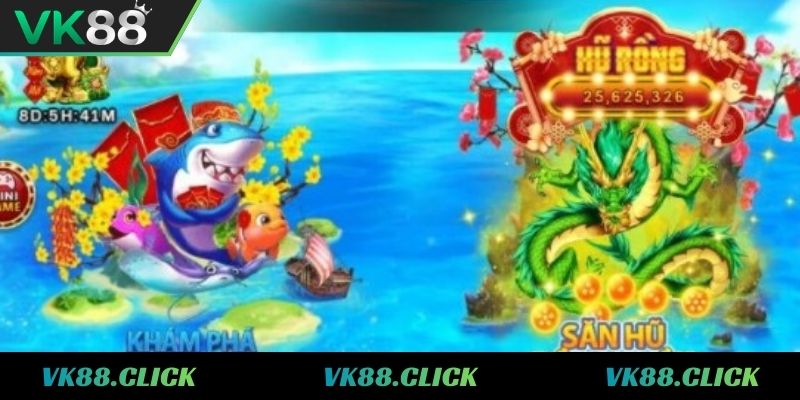 Tỷ Phú Đại Dương là tựa game bắn cá VK88 cao cấp nhất 